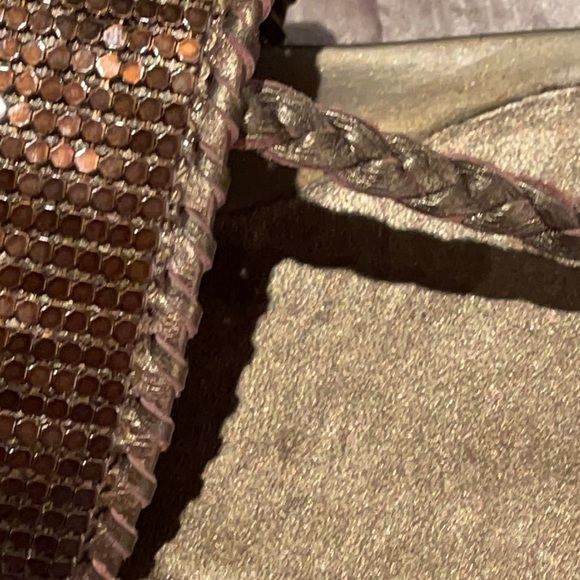 STUART WEITZMAN Bronze Mesh Gladiator Slide Thong Sandals - Picture 4 of 12